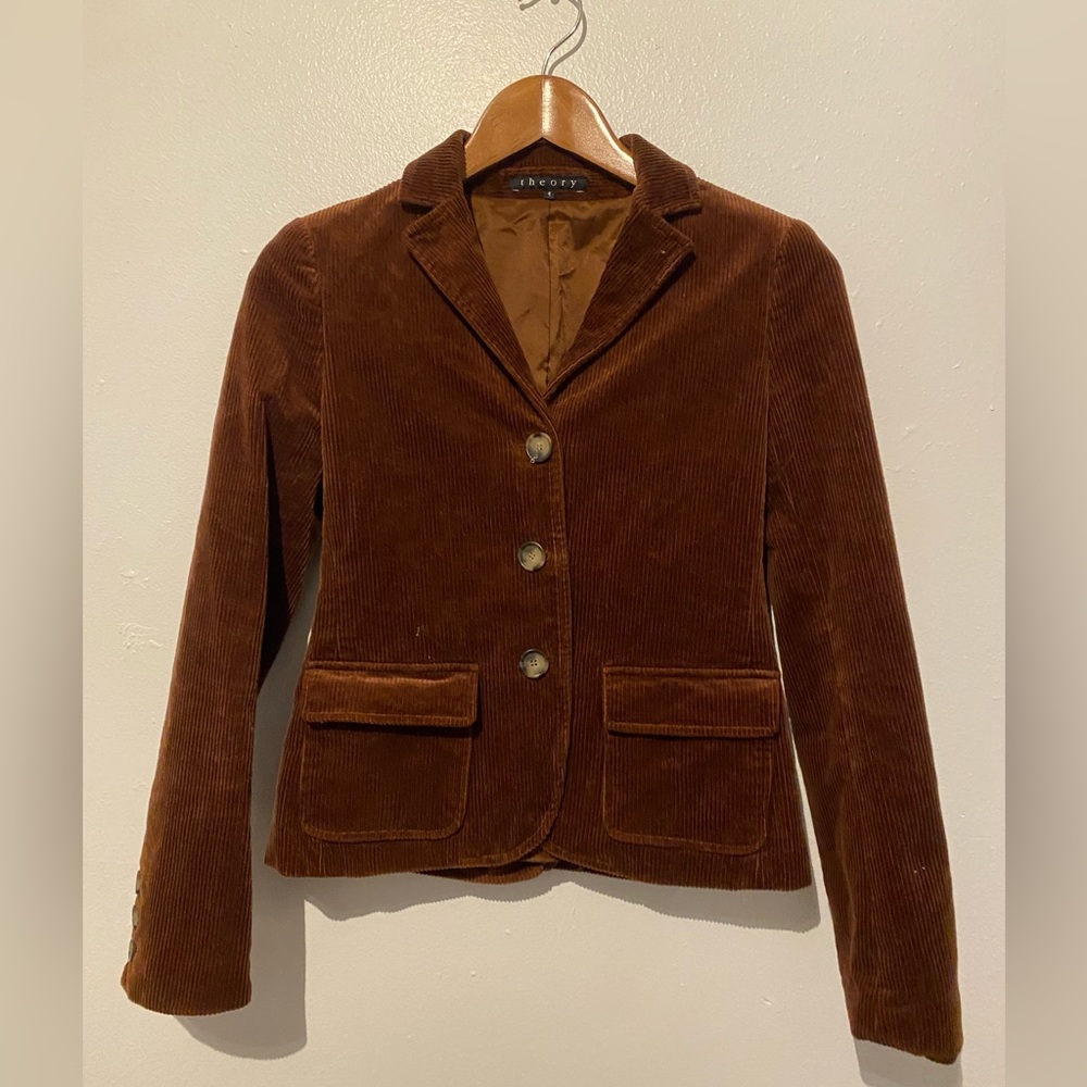 70s Brown Corduroy Blazer